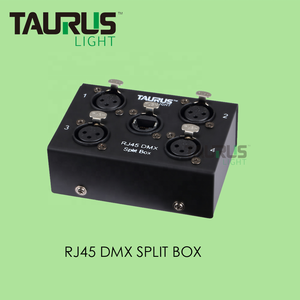 Équipement d'éclairage de scène RJ45 vers <span class=keywords><strong>DMX</strong></span> Split Box XLR 3 broches ou 5 broches femelle mâle - Product Image 1
