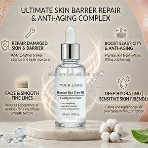 Fabricant de sérum de <span class=keywords><strong>collagène</strong></span> de type III ressemblant à celui humain, soins de la peau OEM/ODM pour l'élasticité, l'hydratation et la réparation des peaux sensibles - Product Image 3