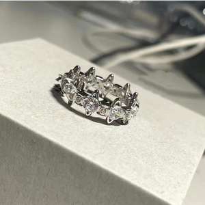 Anillo Empress Dowager Xiaotu Xing, Versión de Alta Gama, Anillo de Dedo de Piedra Natural y Cristal, Elegante, de Alto Valor, Ligero y Lujoso, Combina con Todo - Product Image 5