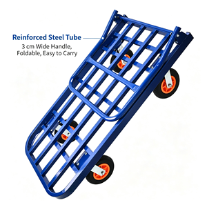 Stair Climbing <b>Cart</b> Sliding Wheels Heavy Duty Build Smooth Climb Easy Transport Folding Hand Truck With Stair Wheels Pro Kit - Product Image 3
