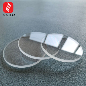 IK08 ferro basso 2mm 3mm 4mm faro trasparente LED vetro borosilicato Wafer con stampa - Product Image 1