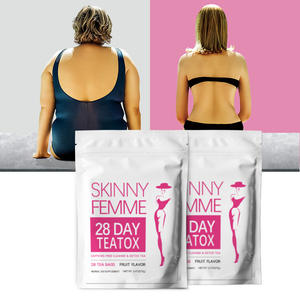 Skinny Femme 28-Tage Teatox Fruchtgeschmack für Frauen Schlankheitskur Entgiftung und Stoffwechsel-Boost Unterstützung - Product Image 5