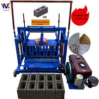 Machine de fabrication de blocs de ciment et de briques mobiles personnalisées et populaires – Machine à fabriquer des blocs de béton