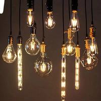 Ampoule led à filament vintage Edison, E27 /B22, 10 pièces, 4W 6W 8W
