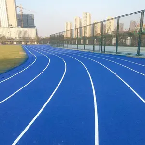 factory direct supply high quality competitive Waterproof Athletic Rubber Running Track Prefabricated Athletic Track Flooring