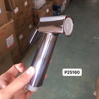 Momeli robinets de Bidet économie d'eau, accessoires de salle de bains, casse-tête Abs pour les douches à main en laiton eau chaude et froide chromée avec déviateur