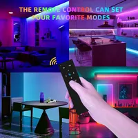 Controlador LED DOMRAEM DOM-WLE-RC005 USB-C WLED ESP8266/ESP32 para Tiras RGB, Fusible de 16A, 0.5W en Espera, Control por Voz, Control Remoto de 30m