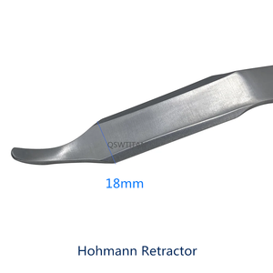 Retraktor <span class=keywords><strong>Hohmann</strong></span> Stainless Steel untuk instrumen bedah ortopedi anggota tubuh atas bawah - Product Image 6