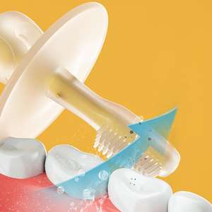 Hot Selling <span class=keywords><strong>Baby</strong></span> Toothbrush Soft Infantil Criança Treinamento Massageando Oral Care Toothbrush Food Grade Silicone Dentição Brinquedos - Product Image 6