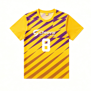 Jersey Voli Pria Bahan Bernapas Ukuran Besar Kaos Voli Pakaian Voli - Product Image 4