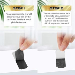 Cá nhân mảng bám Trống Tùy Chỉnh Tên tag khung tên nhãn với chất kết dính ủng hộ cho Trophy thăng hoa tấm nhôm có thể in - Product Image 2