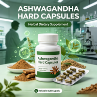 Capsules d'ashwagandha |   Complément alimentaire à base de plantes