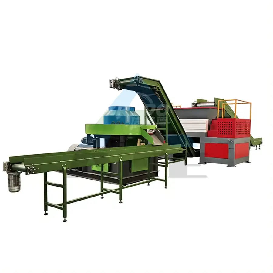 Waste cloth plastic rubber Automatic Efficient Diesel Pellet Straw Press Rice Husk Sawdust Biomass Fuel RDF Briquette Machine