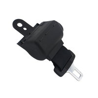 Ceinture de sécurité rétractable en acier à 2 points Sainuo pour voitures et chariots élévateurs - Compatible avec les autobus scolaires, les camions et les voiturettes de golf
