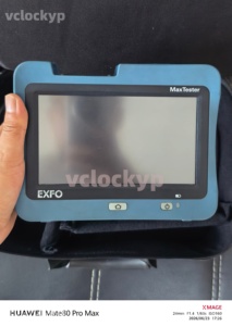 EXFO MAX720B MAX-720B 1310-1550NM OTDR MAXTESTER เครื่องทดสอบสายไฟเบอร์ออปติก - Product Image 3