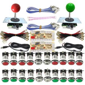 8way 5pin Joystick LED-Taste <span class=keywords><strong>Arcade</strong></span> Zero Delay DIY Kit USB-Encoder zu PC Joystick - Product Image 3