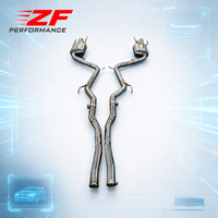 Accessoires automobiles ZF : Échappement Catback pour Mercedes Benz S500 Coupé C217 avec silencieux à valve – Pièces de tuyauterie automobile de haute qualité