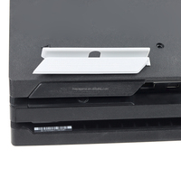 Porte de couvercle de disque dur pour PS4 Slim pour PS4 Pro boîtier de Console boîtier HDD disque dur baie fente couverture rabat de porte en plastique