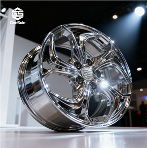 Nuevas ruedas de aleación de colores rojo azul plata negro Gensole GSF1058 Multi Spoke 16-20 pulgadas reemplazo - Product Image 4