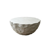 Table basse en pierre de style Wabi-Sabi, motif rocheux, moderne et simple, pour salon, meubles de maison