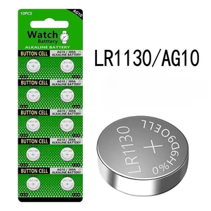 ブリスターカードトレイにおもちゃ用<span class=keywords><strong>LR1130</strong></span> <span class=keywords><strong>AG10</strong></span> 1.5Vリチウムボタンセルバッテリー - Product Image 2