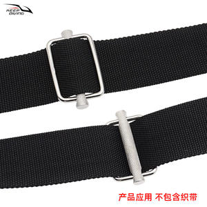 Boucle de réglage rapide en acier inoxydable 316, 51 mm, moletée, technique japonaise, pour la plongée, équipement de plongée, fixation latérale - Product Image 2