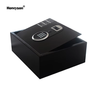 Coffre-fort électronique de luxe Honeyson pour hôtel, en acier inoxydable, format ordinateur portable 12 pouces