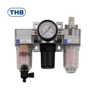 Unité modulaire pneumatique combinée en alliage d'aluminium de 1/4 pouce pour usine autonome, marque THB, contrôle automatique - Product Image 1