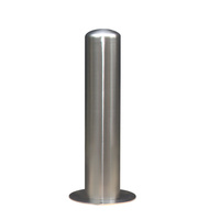 Borne de sécurité routière en métal anti-effraction personnalisée pour l'extérieur, borne de sécurité routière en acier inoxydable pour la chaussée, barrière de sécurité routière pour la circulation