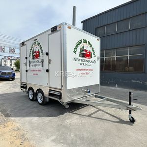 Baño Móvil de Diseño Moderno 2025, Remolque de Baño Portátil de Lujo, Gran Venta - Product Image 1