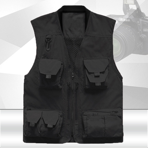 Vente en gros de gilet de journaliste <span class=keywords><strong>photographe</strong></span> de pêche à la mouche en nylon pour hommes - Product Image 4