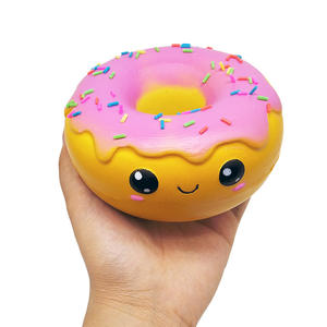 Hot Sales Manufacturer's <strong>Cheap</strong> Price Kawaii Doughnut Pu Foam Slow Rising Food Squishy Squeeze <strong>Toys</strong> for Kids Children for Girls - Product Image 6