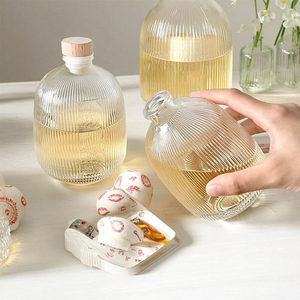 Forme plate de haute qualité 750ml de spiritueux et de whisky pour une utilisation de liqueur - Product Image 3