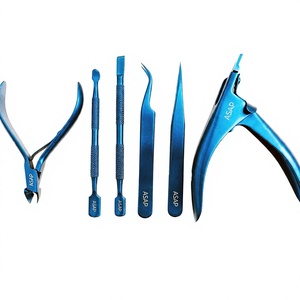 Professional Stainless Steel Manicure Pedicure <b>Nail</b> <b>Kit</b> with 6 in 1 <b>Nail</b> Clipper Cuticle Remover & Acrylic <b>Nail</b> Tip Cutter Box - Product Image 6