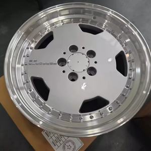 ล้อแม็กซ์อัลลอยขนาด 17 18 นิ้ว 5x112 สำหรับรถยนต์นั่งส่วนบุคคล 8J 9.5J ขอบลึก สำหรับล้อรถยนต์เมอร์เซเดส รุ่น W140 W201 W126 <span class=keywords><strong>W124</strong></span> - Product Image 5