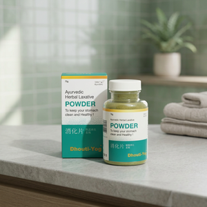 Poudre laxative ayurvédique naturelle à base de plantes, formule botanique traditionnelle pour la santé digestive, qualité export. - Product Image 1