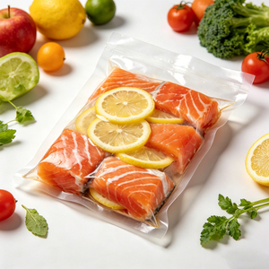 Rouleau de sacs sous vide en PE gaufré personnalisé, compatible micro-ondes, pour aliments pour bébés, aliments pour animaux, chewing-<span class=keywords><strong>gum</strong></span>, chips, lait, salade - Product Image 3