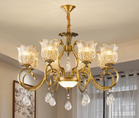 Lustre en verre de Murano, luminaire suspendu de luxe pour villa, lampes modernes de luxe, décoration intérieure