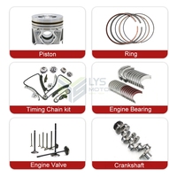 Anillo del kit del pistón del motor N57D30C N57 D30C 3.0L diesel STD 050 para BMW 5 7 X5 X6 550 750 d XDrive OEM 11258506105