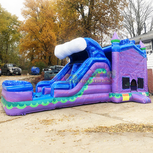 Castillo Inflable para Niños, Casa de Brinco Inflable con Tobogán, Brincolines Combinados, Castillo Hinchable - Product Image 2