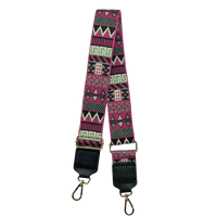 Bandoulière personnalisée à motifs multicolores, sangle large interchangeable pour sac à main, accessoire pour sac à bandoulière, sangle réglable