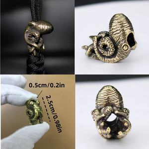 Латунная подвеска в виде осьминога - Product Image 4