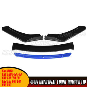 Kit de 4 pièces pour pare-chocs avant de voiture, lèvre de diffuseur et séparateur pour BMW F30 F80 F32 F82 E60 E61 E80 E81 E82 E87 E90 E91 E92 E93 - Product Image 1