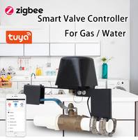 Válvula Inteligente Tuya Zigbee para Agua y Gas, Controlador de Grifo con Alexa, Asistente de Google, SmartLife