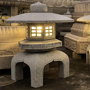 Décoratif de Jardin Japonais Pierre de Granit Naturel Sculpté Grandes Pagodes Lanterne Ornements KODAI <span class=keywords><strong>YUKIMI</strong></span> à Vendre - Product Image 2