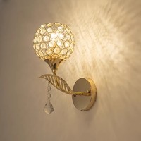 JUNTOS moda elegante doble cabeza redonda sala de estar Fondo lámpara de pared creativa exquisita dormitorio mesita de noche luces de pared