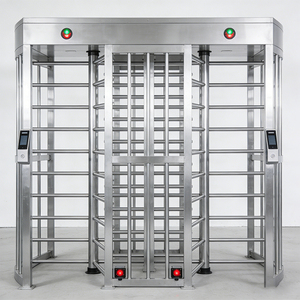 Système de contrôle d'accès par tourniquet de haute qualité, 2 voies/1 voie, pour usage extérieur et intérieur, tourniquet pleine <span class=keywords><strong>hauteur</strong></span> pour salle de sport - Product Image 2