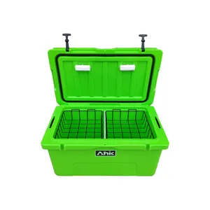 Factory OEM 15L 25L 35L 45L 65L 85L Rotomolded insulated camping outdoor fishing durable cooler box