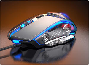 Wired Gaming Mouse 3200DPI Respirazione LED E-Sport Meccanico Muto Muto Del Mouse Gamer Mouse Ottico Sens per il Computer Portatile del Computer - Product Image 5