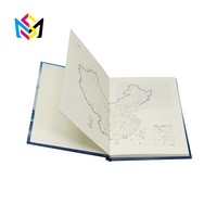 Carnet à spirales personnalisé en gros avec logo en feuille d'or et impression offset pour fournitures de bureau